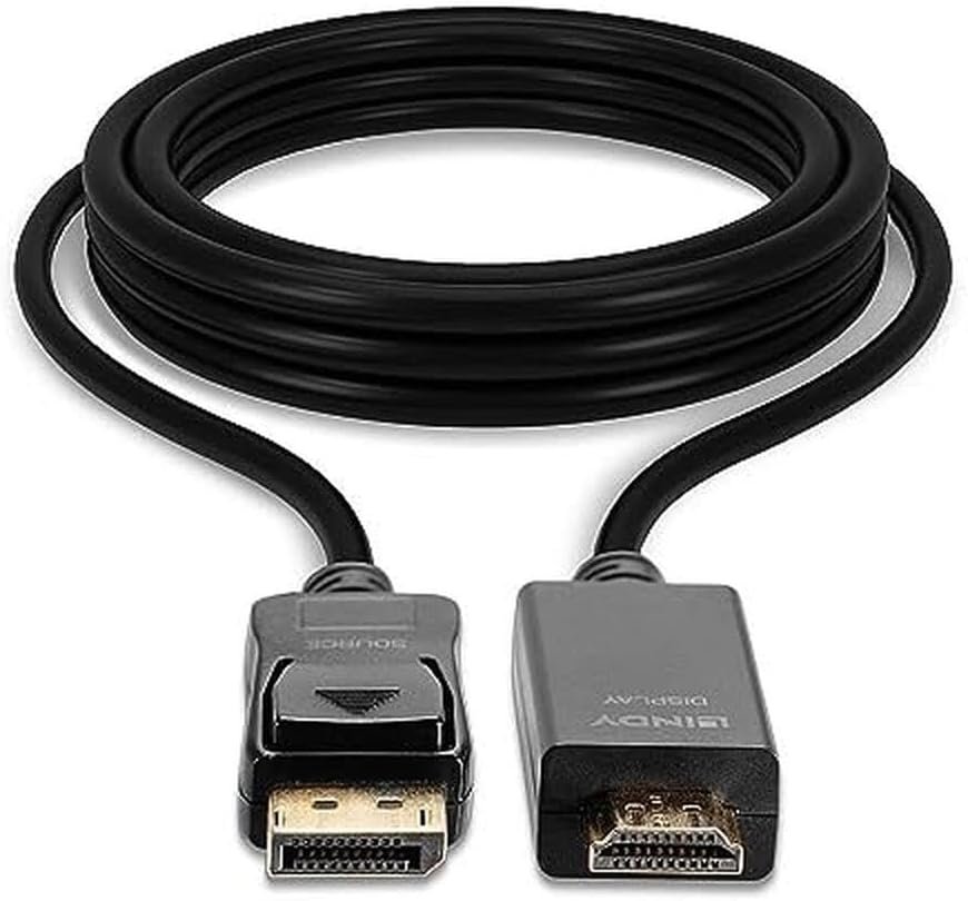 Cable Display Port (DP) 4K, mâle-mâle, version 1.2 ou 1.4 – Image 5