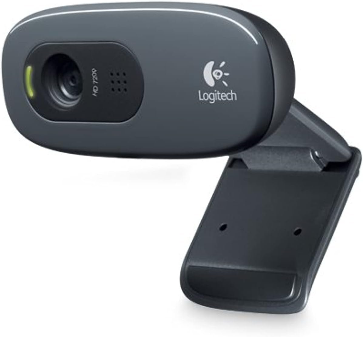 Webcam Logitech C270i HD Micro antibruit, 30 fps, ajustement lumière automatique