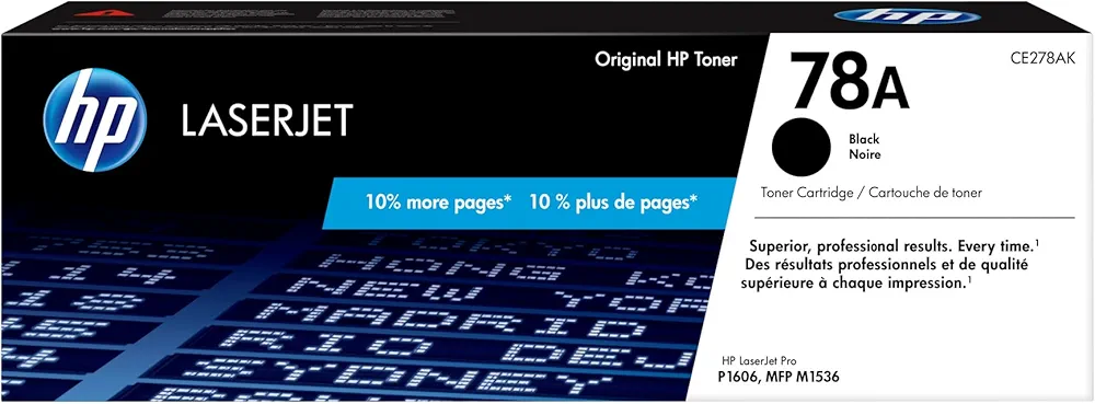 Toner HP 78A (CE278A)