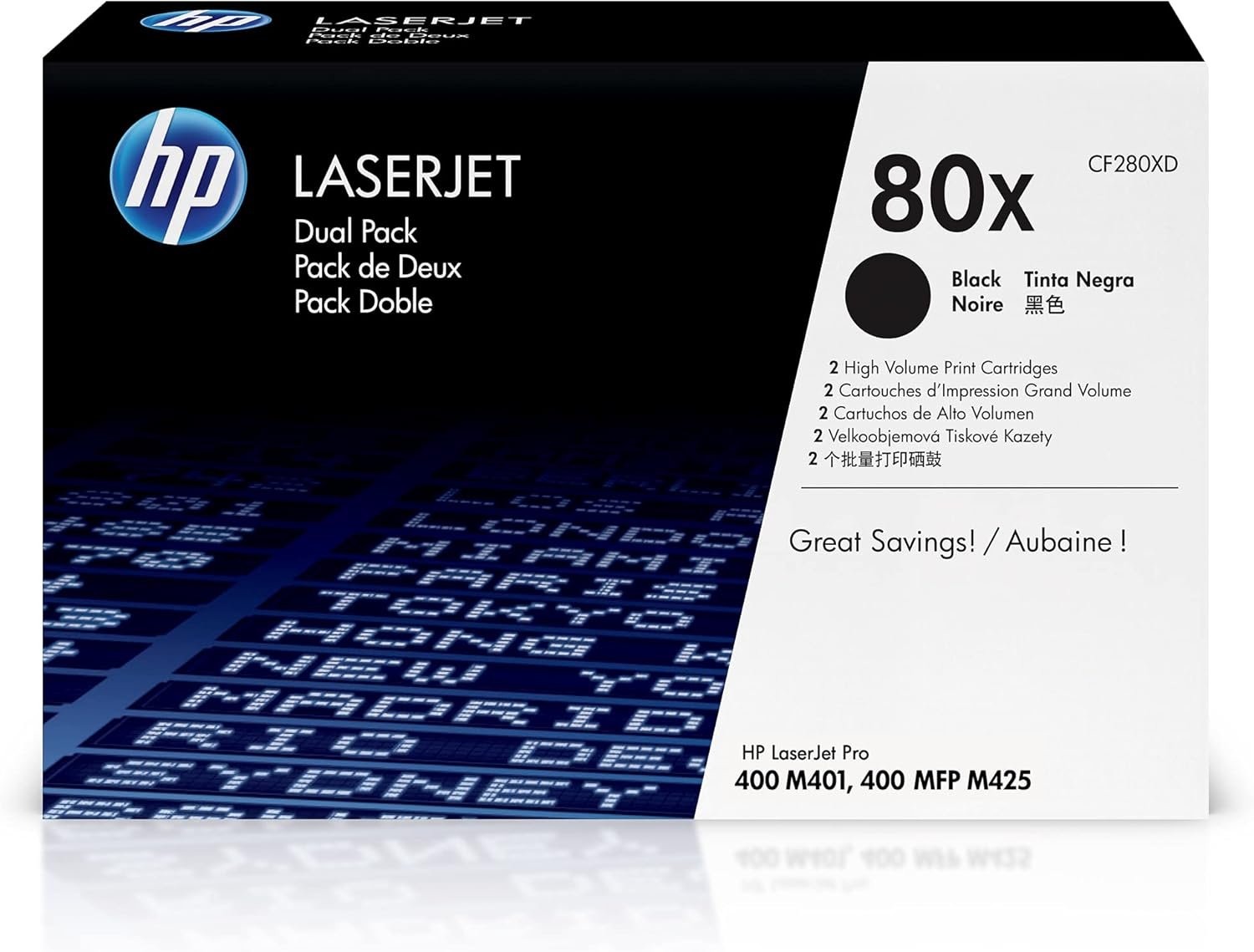 Toner HP 80X (CF280X
