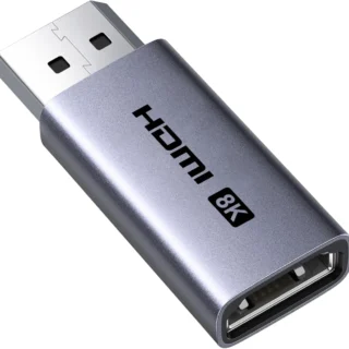 Adaptateur DisplayPort vers HDMI Support 4K, plug & play