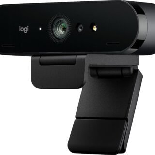 Webcam Logitech 4K Pro HDR, micro antibruit, 30 fps, haute fidélité visuelle