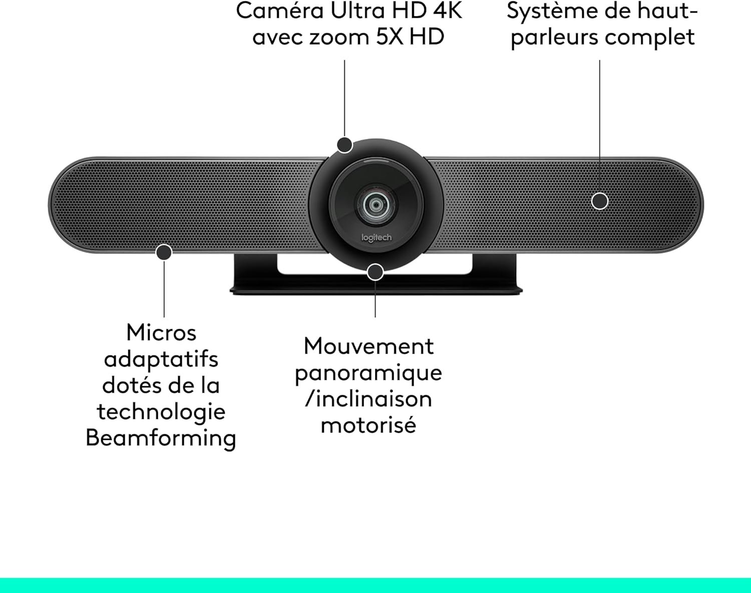 Logitech MeetUp 960-001102 Caméra tout-en-un – Image 5