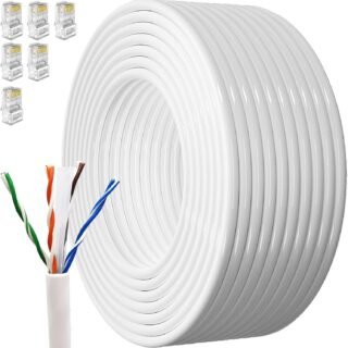 Câble RJ45 Ethernet Cat5e/6 Réseau local, blindé ou non blindé