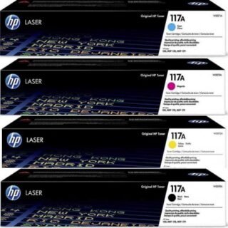 Toner HP 117A (W2070A à W2073A)
