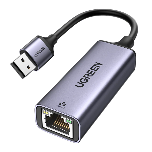 Adaptateur UGREEN USB 3.0 vers Gigabit Ethernet (Modèle 20256).