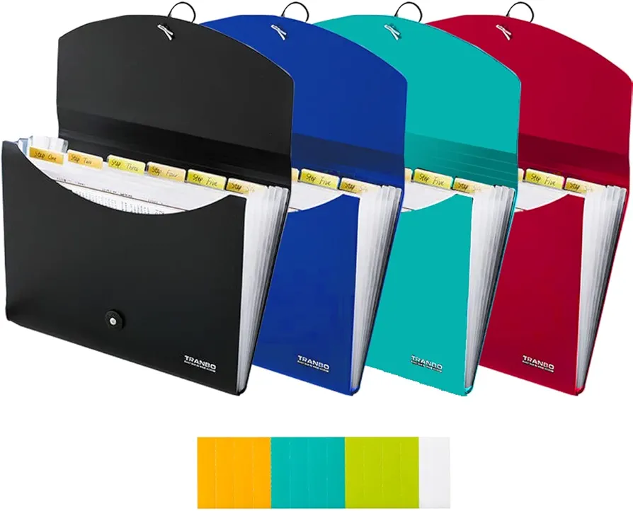 Trieur Valisette Extensible TRANBO – 7 Compartiments – Format A4