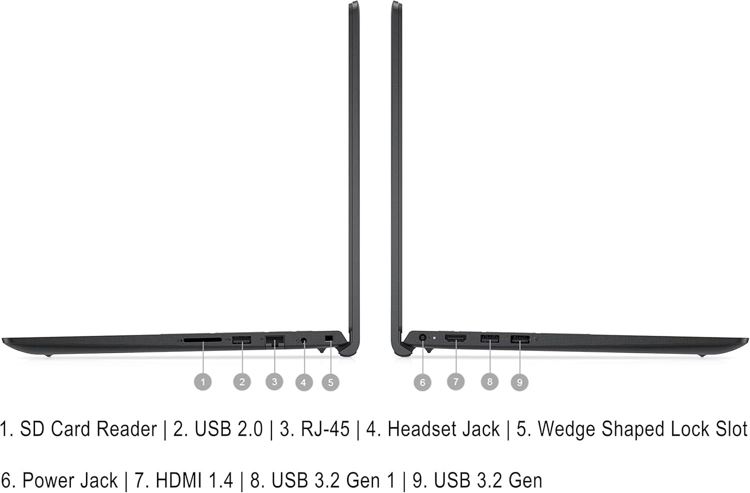 DELL Vostro 3530 – Core i7 13th – 16Go RAM – 512GB SSD – 15.6” Noir – Image 6