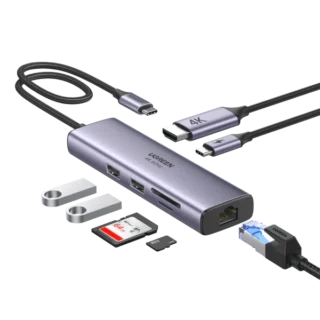 Hub USB-C 7-en-1 UGREEN (Modèle 15214)