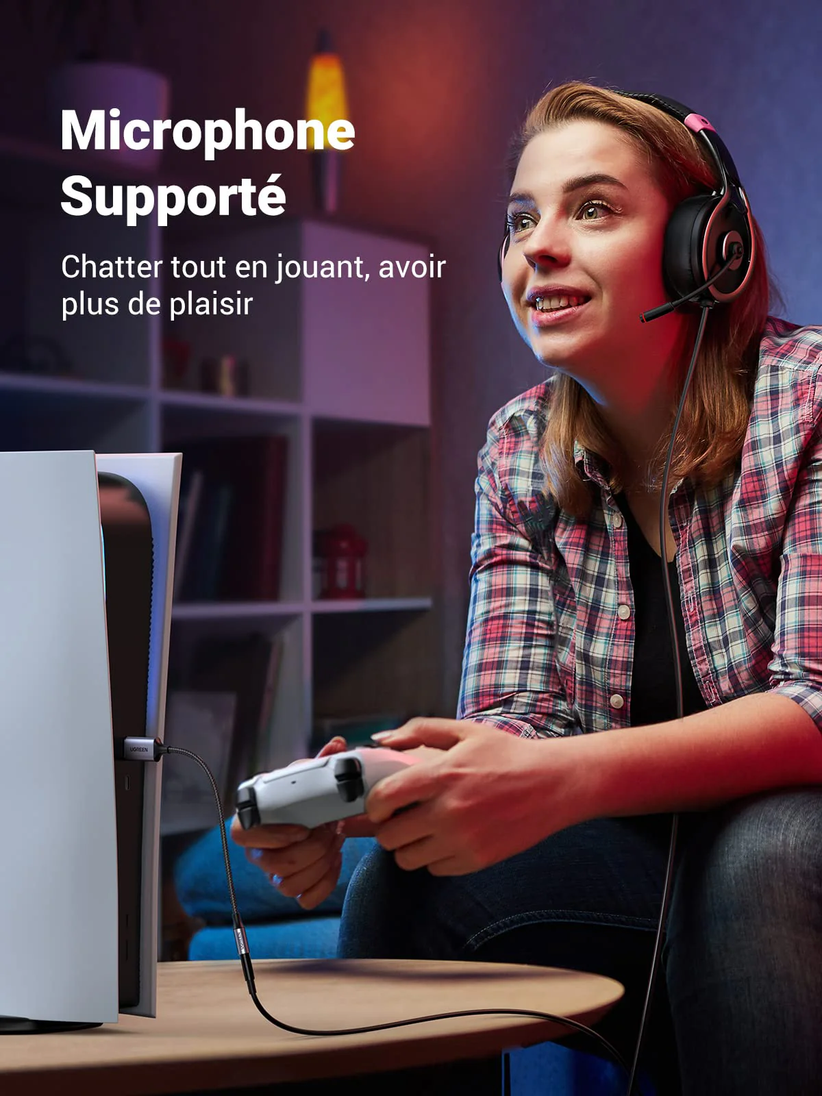 Adaptateur de Carte Son Externe UGREEN USB 2.0 (Modèle 30724) – Image 7