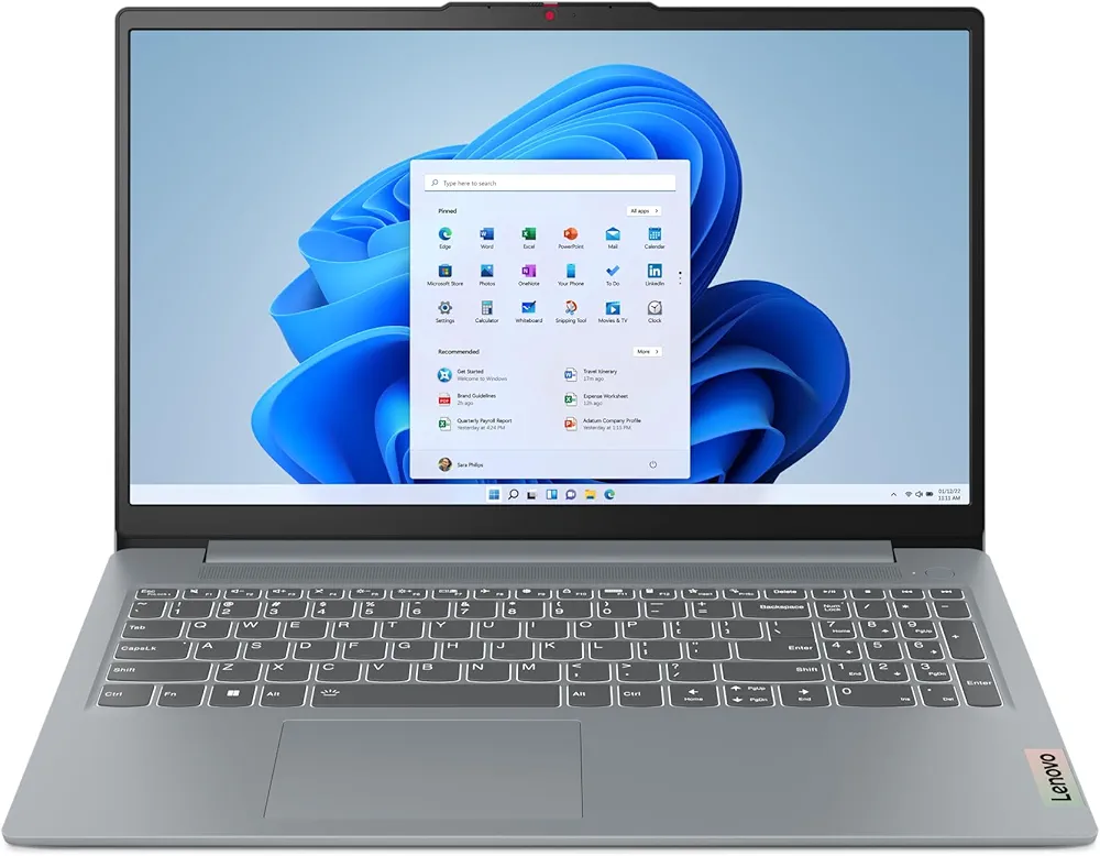 Lenovo IdeaPad 1 15IAU7 | Core i3 12e Gén – 512GB SSD – 15.6” Gris