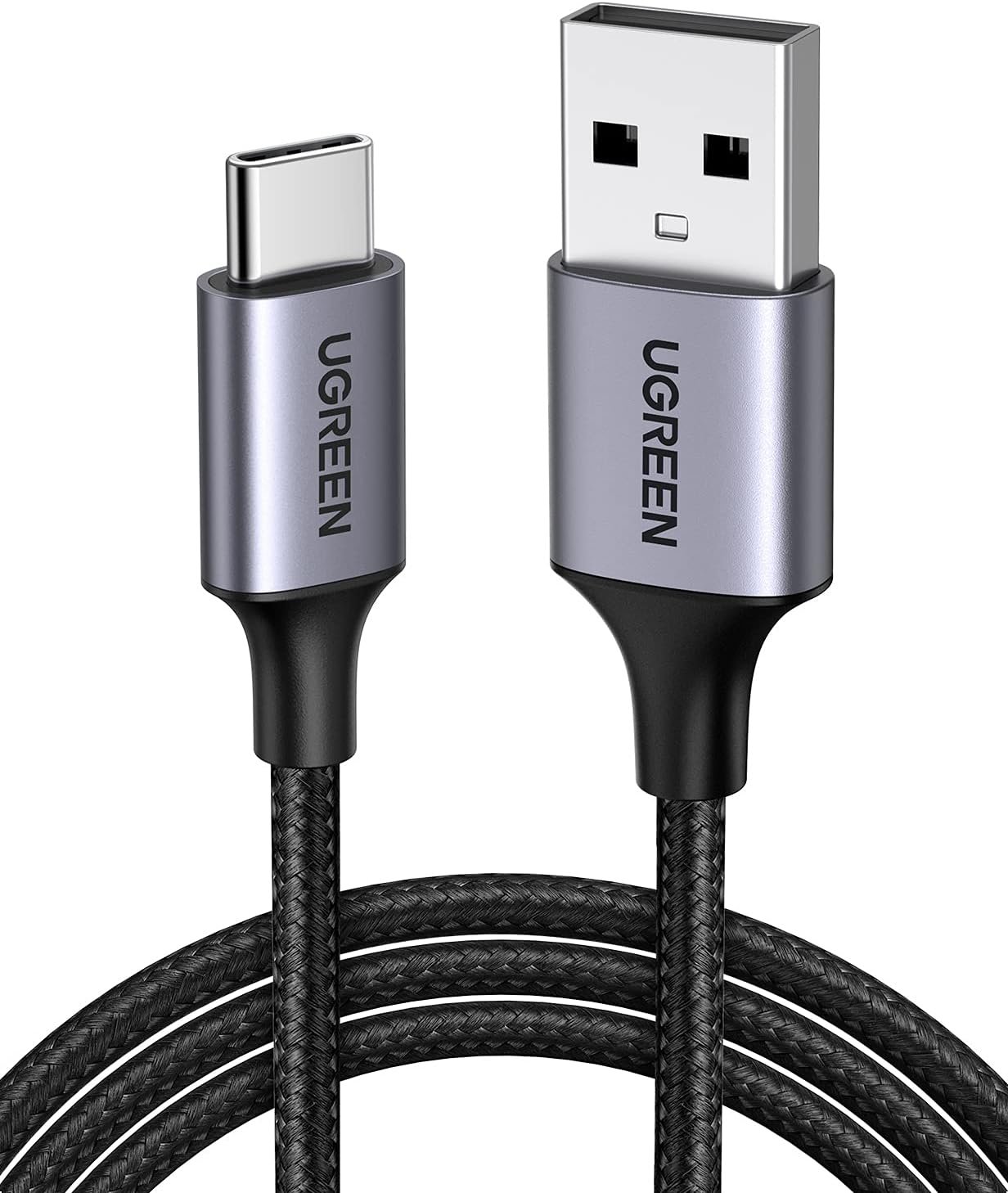 Câble UGREEN USB-A vers USB-C 2 mètres (Modèle 60128).