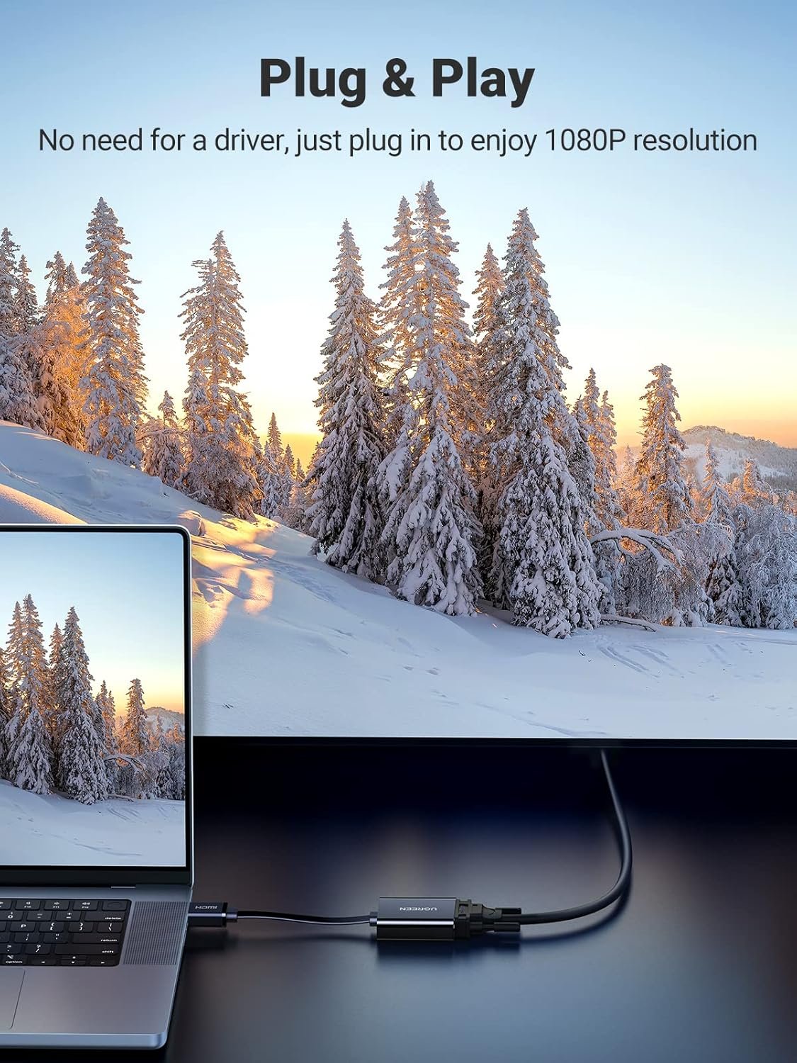 Convertisseur HDMI vers VGA UGREEN 40248 – Image 6