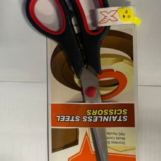 Ciseaux de Bureau en Acier Inoxydable – Manches Ergonomiques ABS