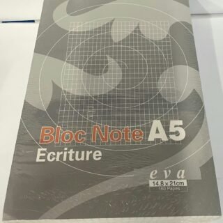 Bloc-Notes A5 Écriture EVA – 160 Pages (14,8 x 21 cm)