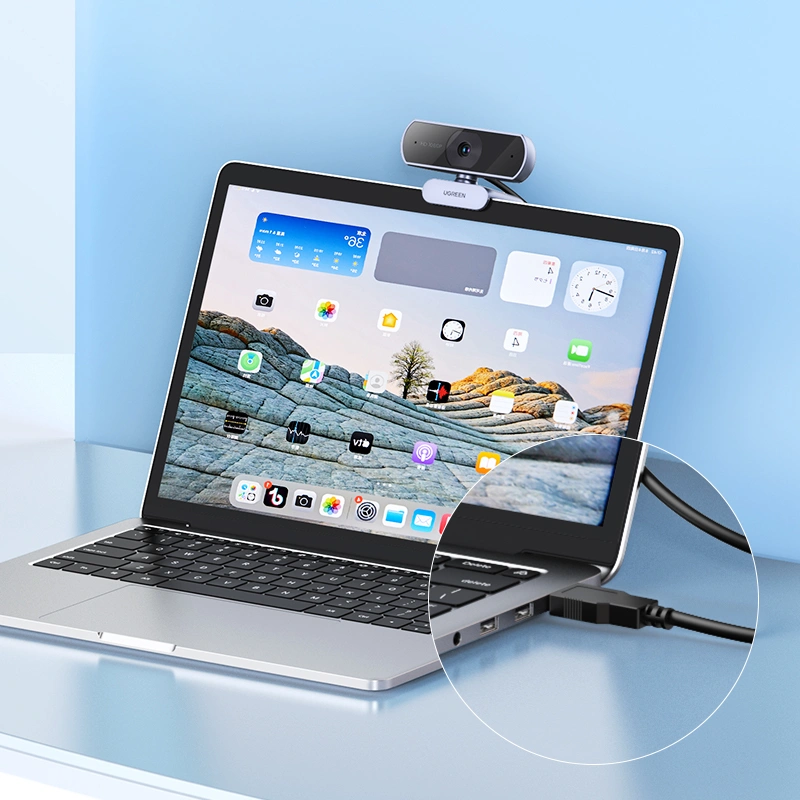 Webcam UGREEN HD 1080P (Modèle 15728). – Image 9