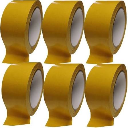 Ruban Adhésif Double Face Jaune – Haute Adhérence – Image 3