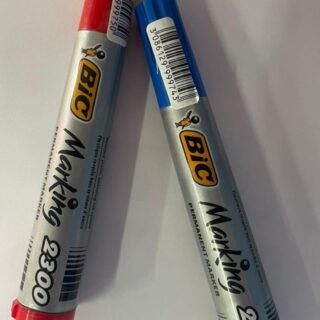 Marqueur Permanent BIC Marking 2300 – Pointe Biseautée Haute Résistance