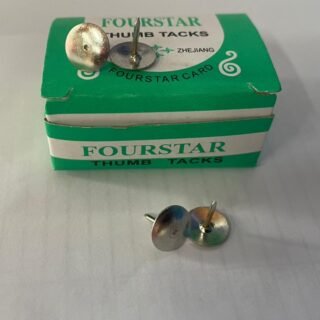 Punaises Métalliques Fourstar – Fixation Robuste pour Bureau et Maison